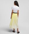 Sukňa Karl Lagerfeld Pleated Maxi Skirt W/ Logo galéria