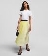 Sukňa Karl Lagerfeld Pleated Maxi Skirt W/ Logo galéria