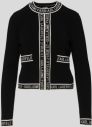 Sveter Karl Lagerfeld Classic Logo Cardigan galéria