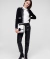 Sveter Karl Lagerfeld Classic Logo Cardigan galéria