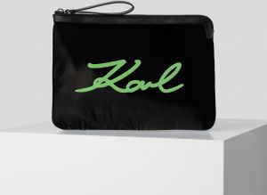 Taška Karl Lagerfeld K/Signature Ipad Pouch