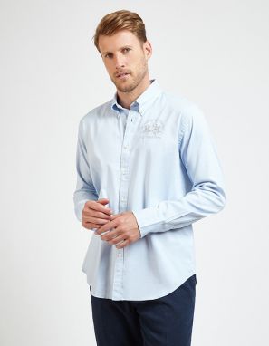 Košeľa La Martina Man Shirt L/S Oxford Stretch