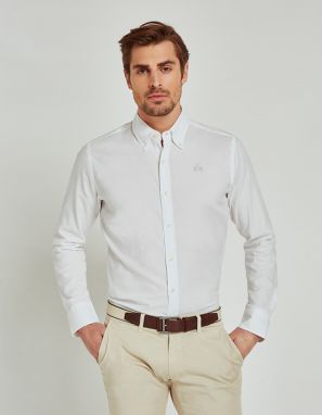 Košeľa La Martina Man Shirt L/S Poplin Stretch