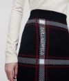 Sukňa Karl Lagerfeld Knitted Check Pencil Skirt galéria