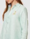 Košeľa La Martina Woman Striped Linen Shirt galéria