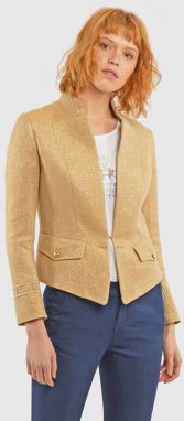 Sako La Martina Woman Jacket Canvas Lurex galéria