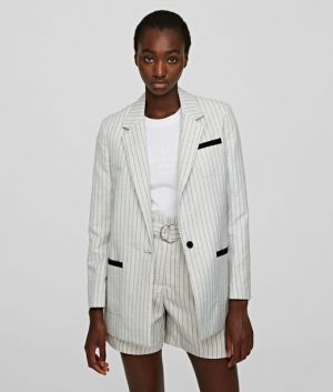 Sako Karl Lagerfeld College Pinstripe Jacket