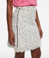 Sukňa Karl Lagerfeld Boucle Skirt W/ Fringes galéria