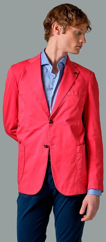 Sako La Martina Man Jacket Stretch Twill