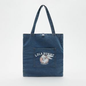 Reserved - Shopper taška Looney Tunes - Modrá