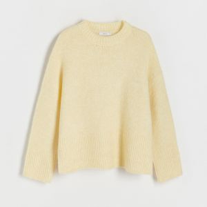 Reserved - Oversize sveter - Žltá
