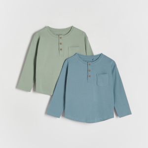 Reserved - Boys` blouse - Zelená