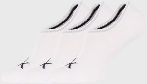 3 PACK bielych ponožiek Calvin Klein Albert