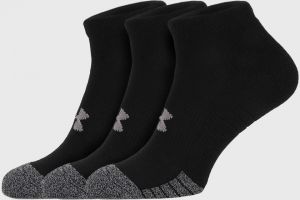 3 PACK čiernych ponožiek Under Armour Locut