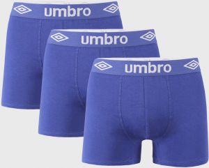 3 PACK modrých boxeriek Umbro BIO