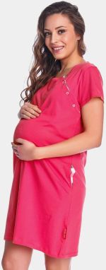 Materská dojčiaca košeľa Hot Pink