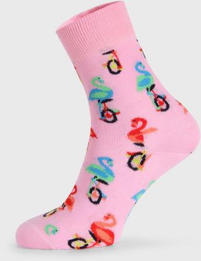 Ponožky Happy Socks Flamingo Half Crew