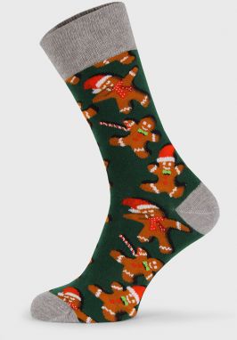 Vianočné ponožky Gingerbread