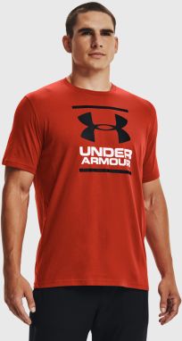 Tmavočervené tričko Under Armour Foundation