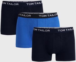 3 PACK modrých boxeriek Tom Tailor Jonas