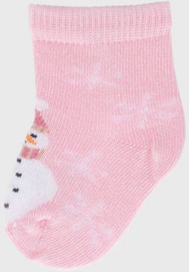 Dievčenské vianočné ponožky Snehuliak
