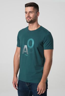 Modro-zelené tričko LOAP Alf