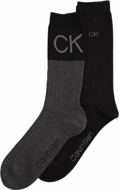 Calvin Klein SOCK 2P COLORBLOCK RIB