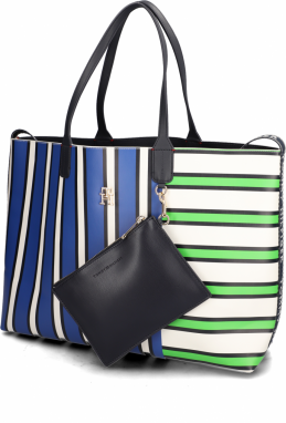 Tommy Hilfiger ICONIC TOMMY TOTE STRIPE MIX