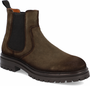 Pat Calvin velúr chelsea boots