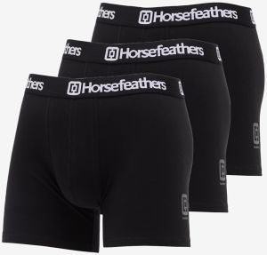 Horsefeathers Dynasty 3Pack Boxer Shorts Black