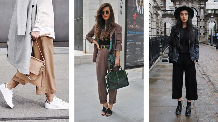 Nohavice Culottes sa vracajú opäť do módy