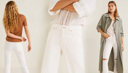 Sedem outfitov, vďaka ktorým dáte šancu bielym rifliam