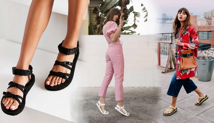 Zbohom Balenciagy, vitajte Tevas: Sandále zo školských výletov sú späť