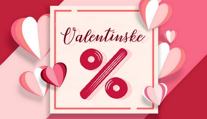 Valentínske zľavy – nielen pre zamilovaných!