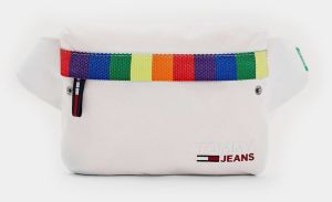 Tommy Hilfiger biele ľadvinka Campus Bumbag Pride