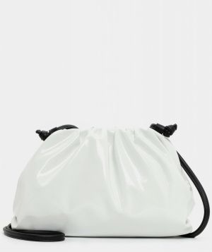 Biela malá crossbody kabelka Tamaris