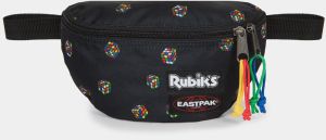Čierna vzorovaná ľadvinka Eastpak