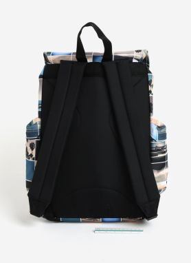 Krémový vzorovaný batoh Eastpak Austin 18 l galéria