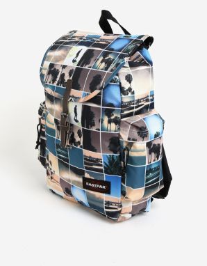 Krémový vzorovaný batoh Eastpak Austin 18 l galéria