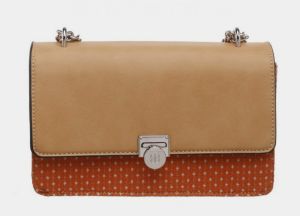 Hnedá crossbody kabelka Bessie London