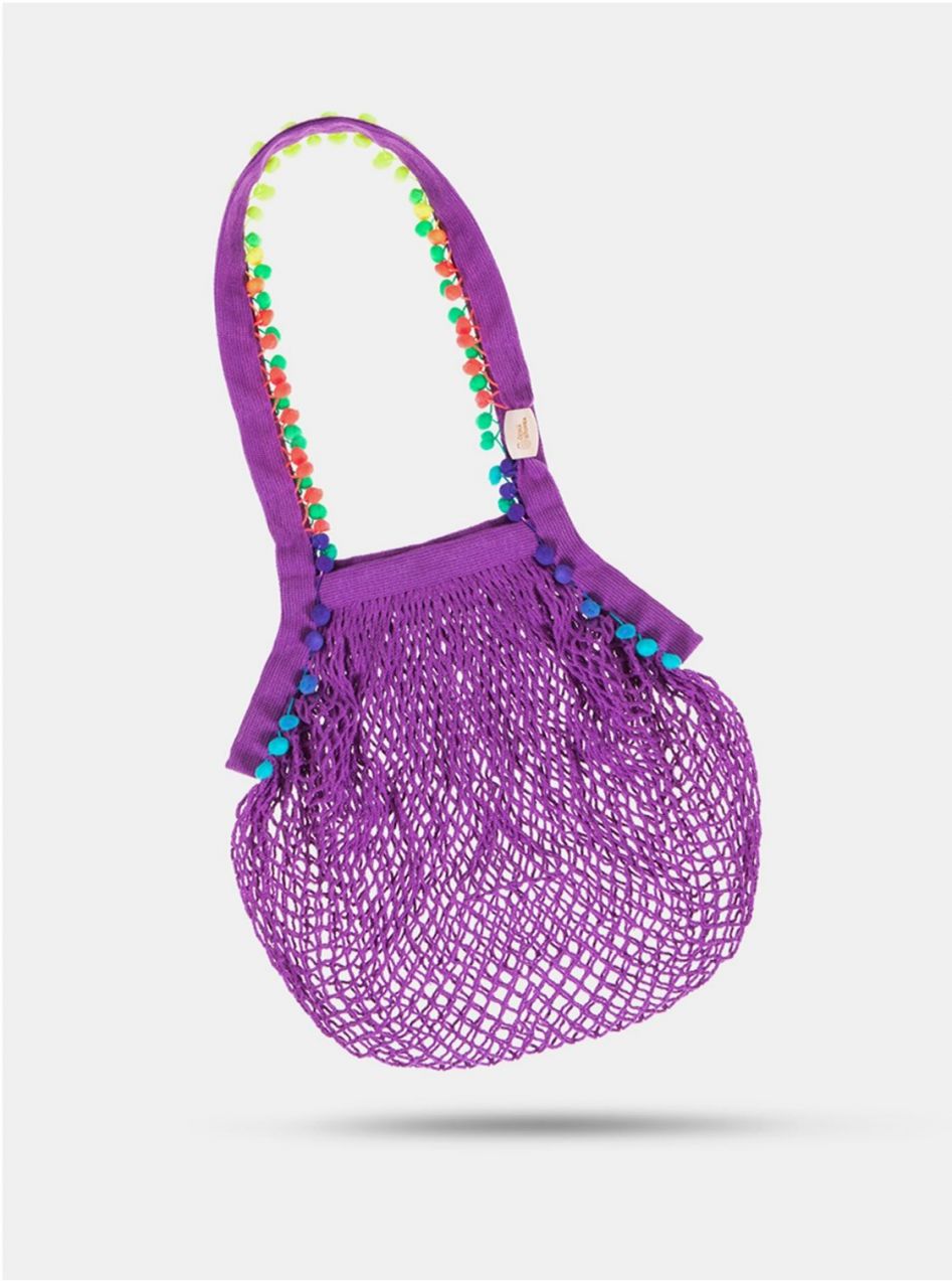 Fialová Česká síťovka Boho 25 l