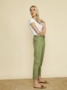 Zelené dámske skrátené nohavice ZOOT Baseline Edita galéria