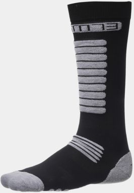 Čierne dámske vysoké ponožky SAM 73