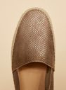 Espadrilky, slip on pre ženy OJJU - hnedá galéria