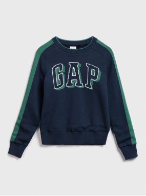 Modrý chlapčenský sveter GAP logo