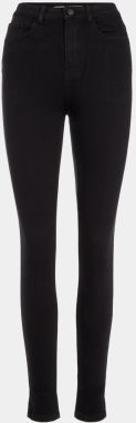 Čierne skinny fit rifle Pieces galéria