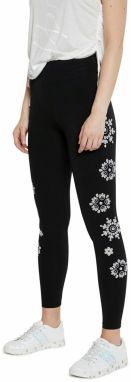 Desigual čierne legíny Legging Mandala Swiss Embro galéria