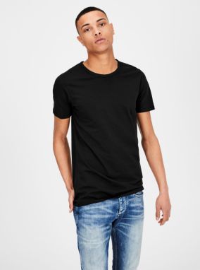 Čierne basic tričko Jack & Jones Basic