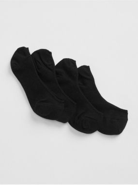 Ponožky no-show socks, 2 páry Čierna