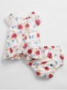 Baby body floral ruffle set Farebná galéria